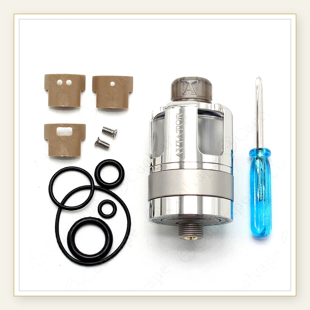 Vaping Air - Atomizzatore RTA Wolfcoolvape Aviator 22mm 3.5ml