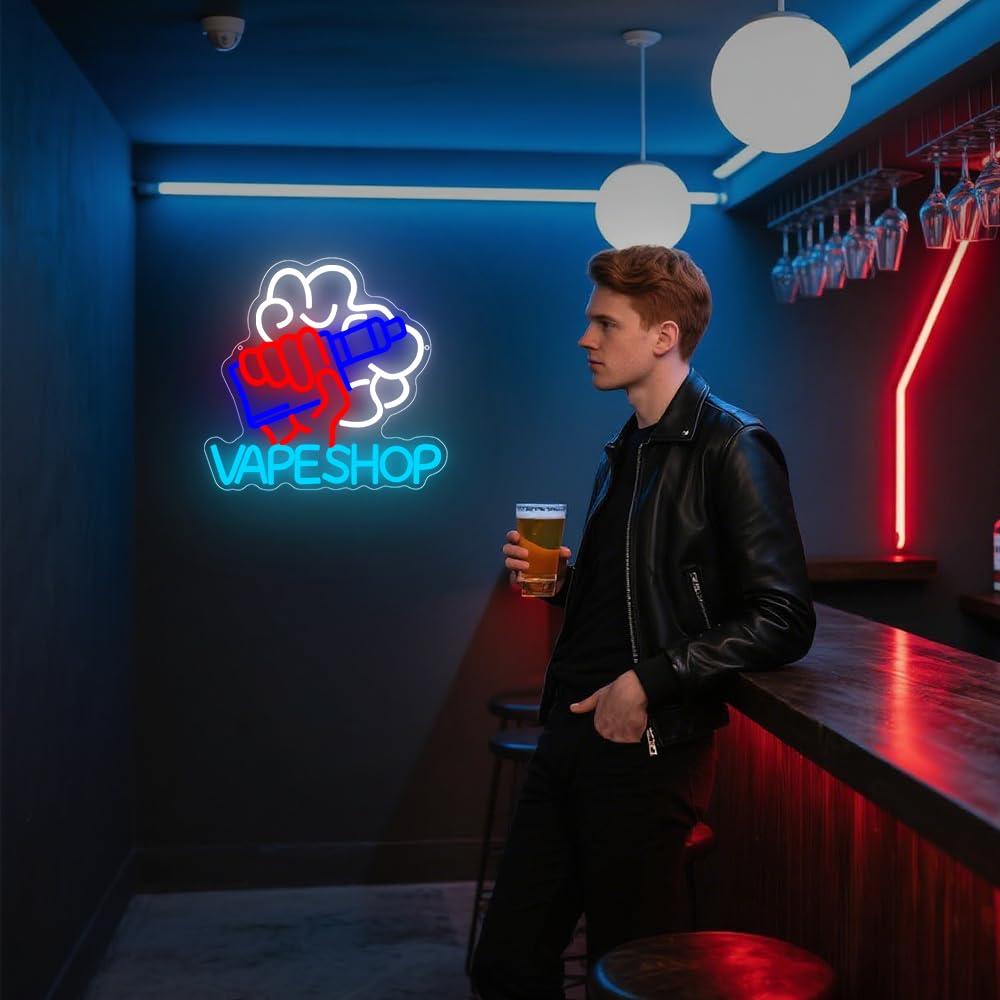 Insegna al Neon per Negozio di - Vaping Store recensione e prezzo