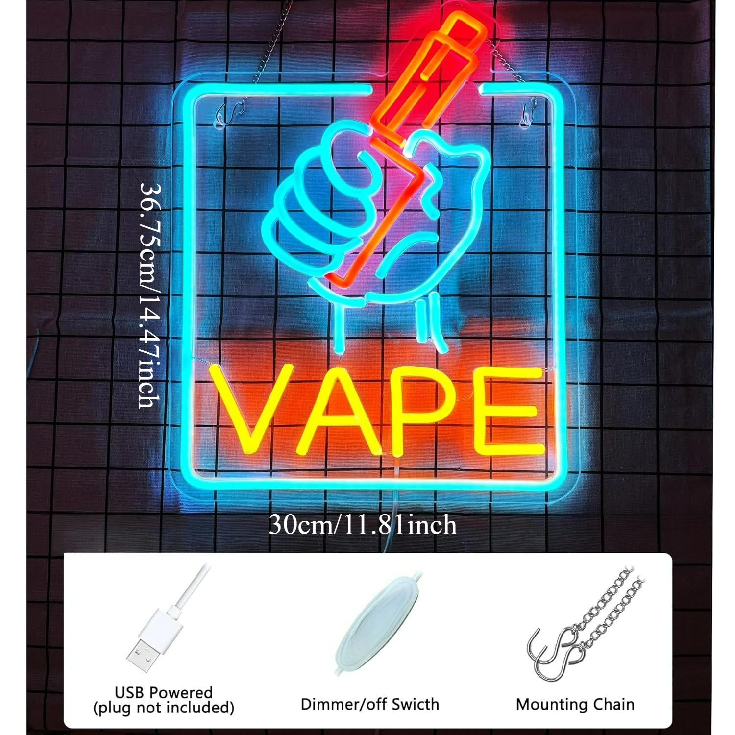 Insegna al Neon VAPE con Luci  - Vaping Store recensione e prezzo